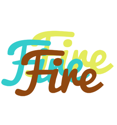 Fire cupcake logo