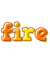 Fire desert logo