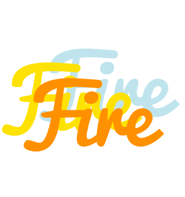 Fire energy logo