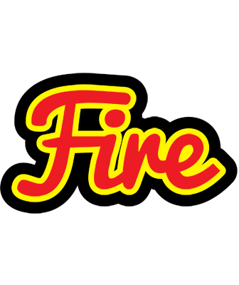 Fire fireman logo