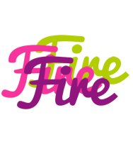 Fire flowers logo