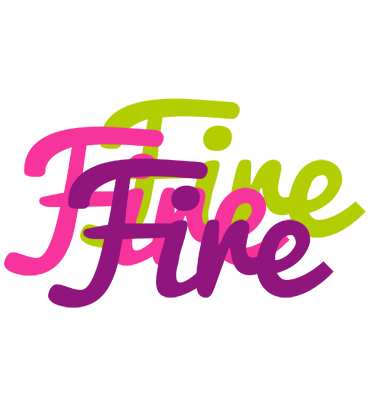 Fire flowers logo