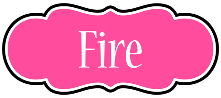 Fire invitation logo