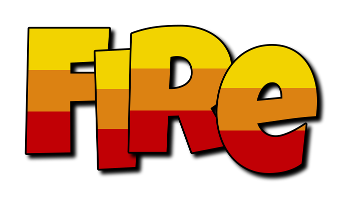 Fire jungle logo