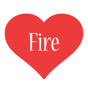 Fire love logo