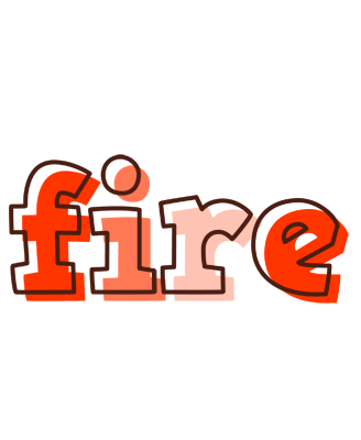 Fire paint logo