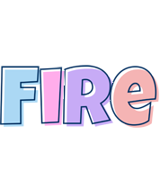 Fire pastel logo