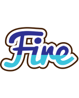 Fire raining logo