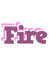 Fire relaxing logo