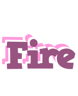 Fire relaxing logo