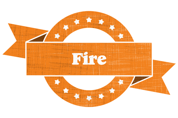 Fire victory logo