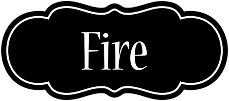 Fire welcome logo