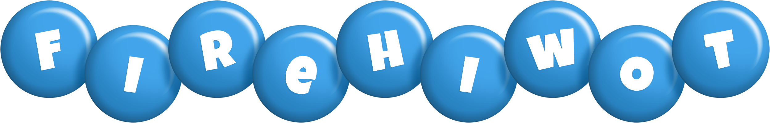 Firehiwot candy-blue logo