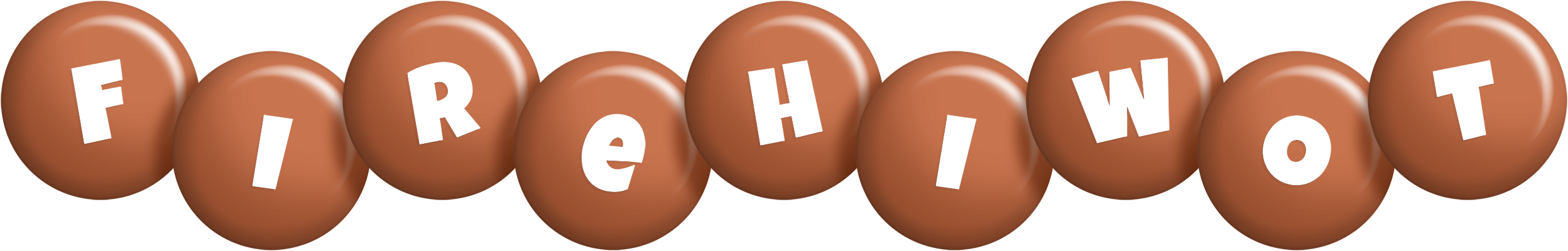 Firehiwot candy-brown logo