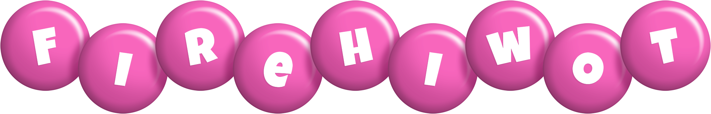Firehiwot candy-pink logo
