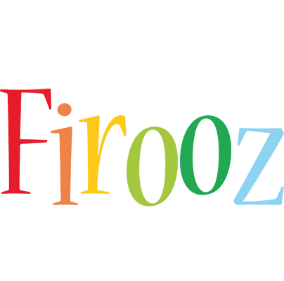 Firooz birthday logo