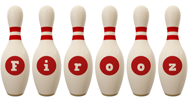 Firooz bowling-pin logo