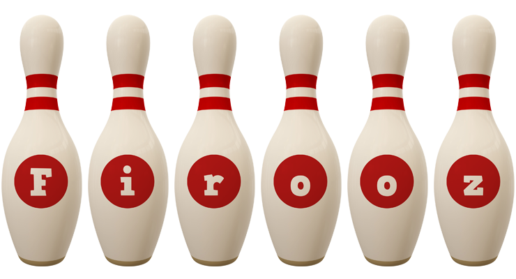 Firooz bowling-pin logo