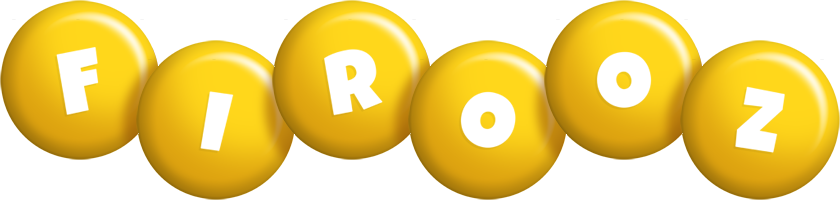 Firooz candy-yellow logo