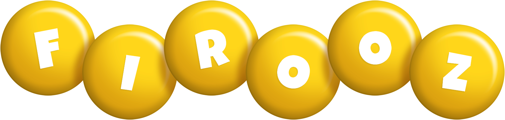 Firooz candy-yellow logo