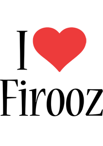 Firooz i-love logo