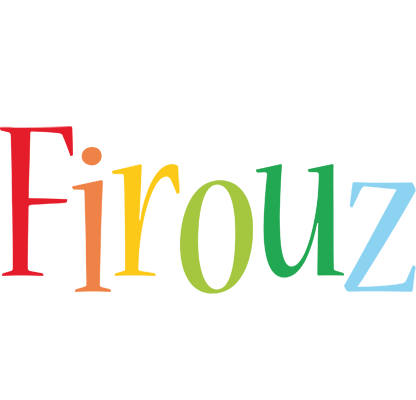 Firouz birthday logo