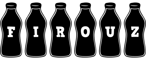 Firouz bottle logo