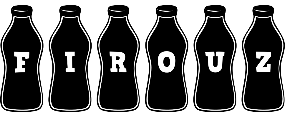 Firouz bottle logo