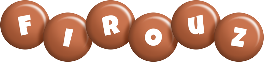 Firouz candy-brown logo