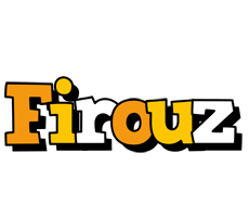 Firouz cartoon logo