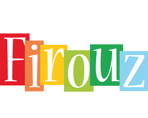 Firouz colors logo