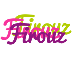 Firouz flowers logo