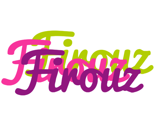 Firouz flowers logo
