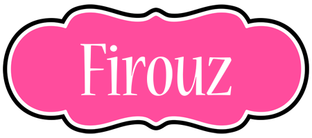 Firouz invitation logo