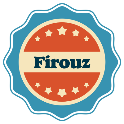 Firouz labels logo