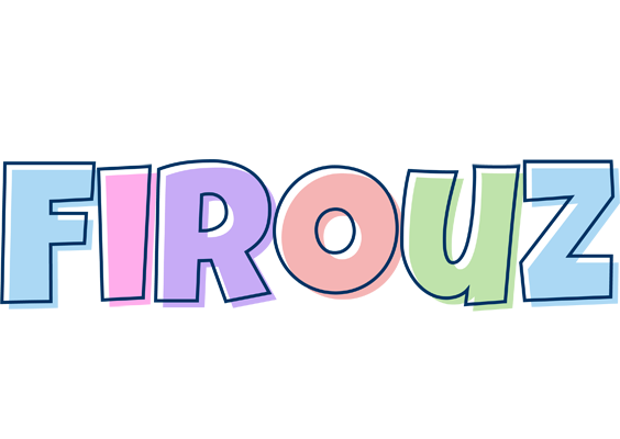 Firouz pastel logo