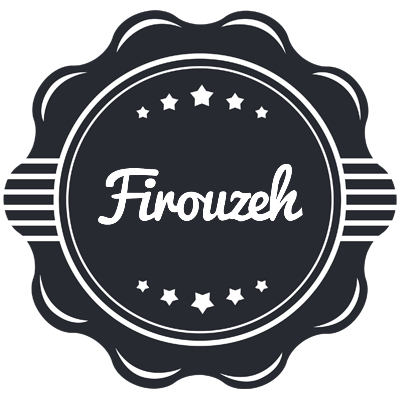 Firouzeh badge logo
