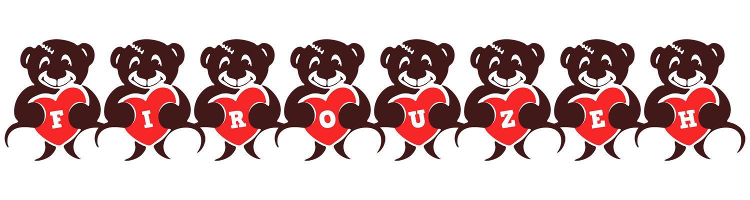 Firouzeh bear logo