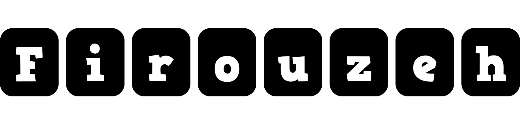 Firouzeh box logo