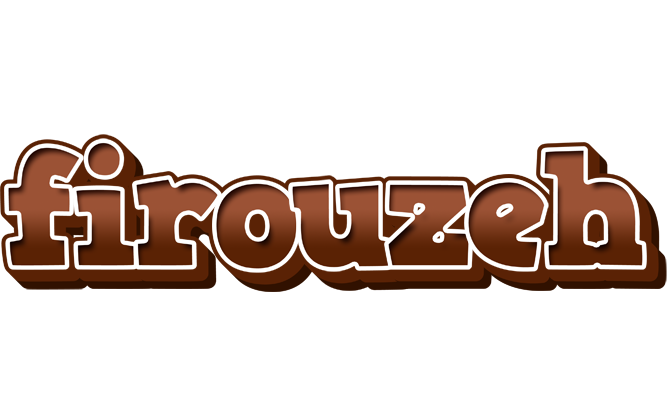 Firouzeh brownie logo