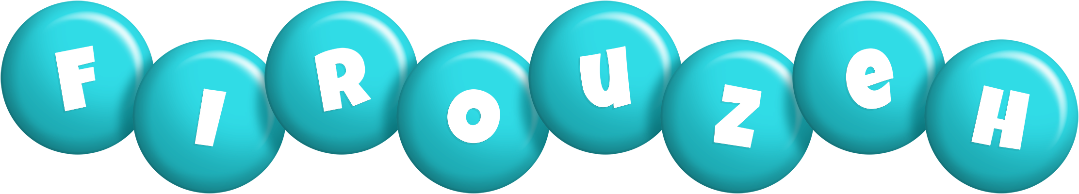 Firouzeh candy-azur logo