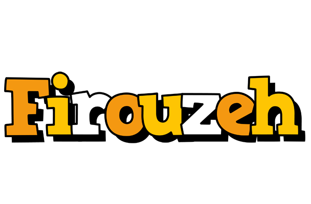 Firouzeh cartoon logo