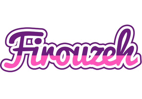 Firouzeh cheerful logo