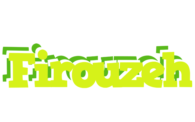 Firouzeh citrus logo
