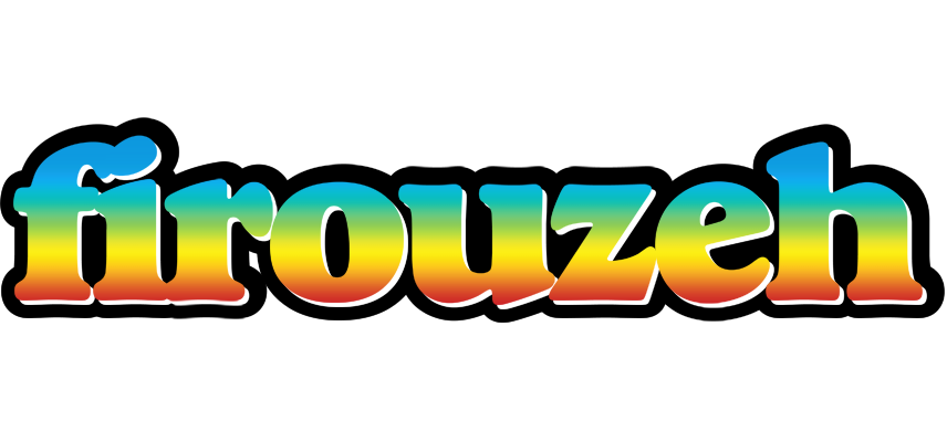 Firouzeh color logo