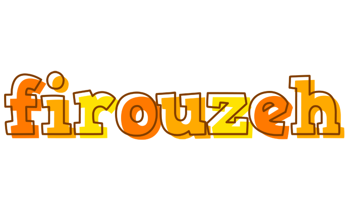 Firouzeh desert logo