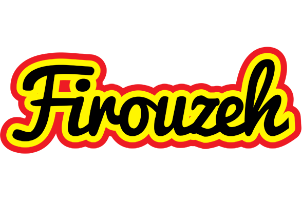 Firouzeh flaming logo