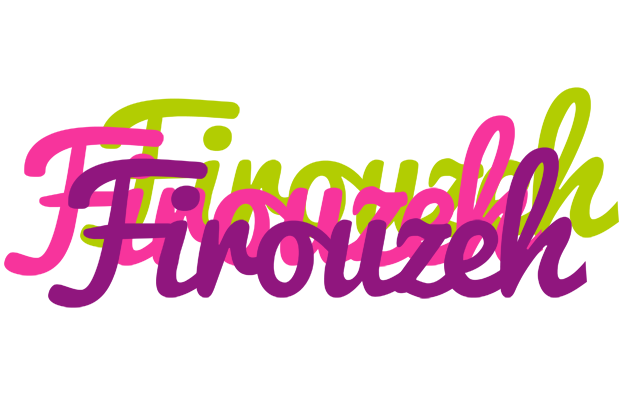 Firouzeh flowers logo
