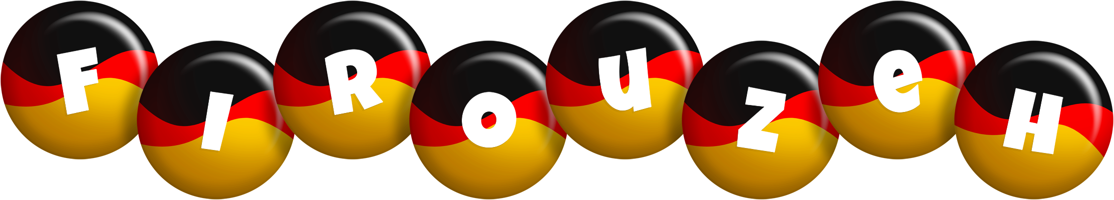 Firouzeh german logo