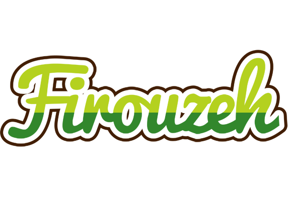 Firouzeh golfing logo
